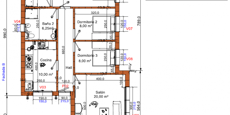 PLANTA BAJA Vivienda 95,67 m2