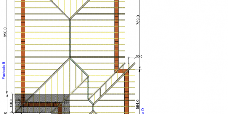 PLANTA CUBIERTA - Vivienda 95,67 m2 - B