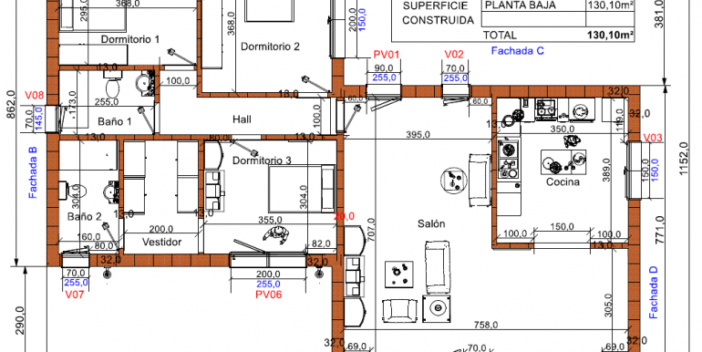 Vivienda 130,10 m²
