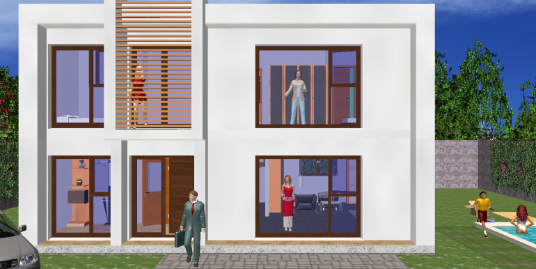 construccion casas moderna