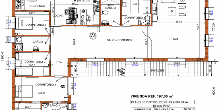 casa Girona plano planta baja