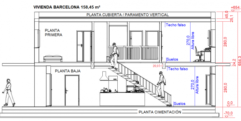 casa moderna barcelona