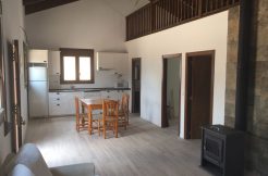casa prefabricada con buhardilla