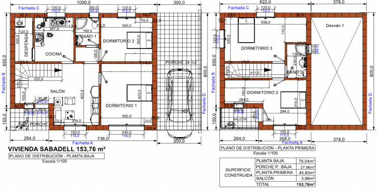 planos casas prefabricadas urbanas