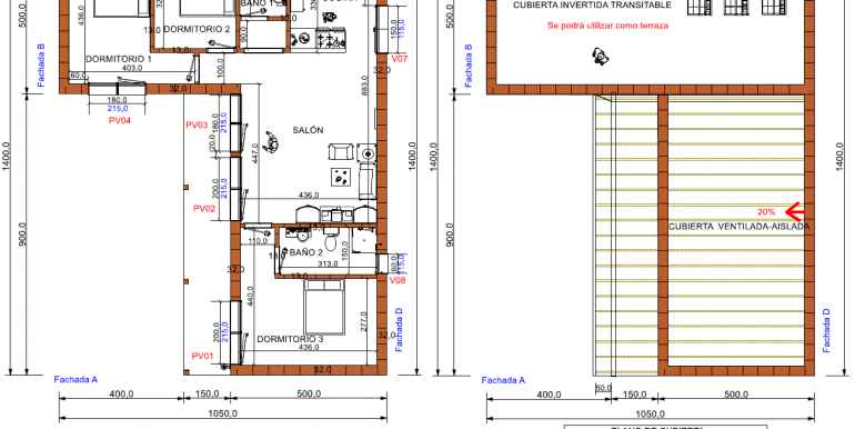 planos vivienda 111, 00 L