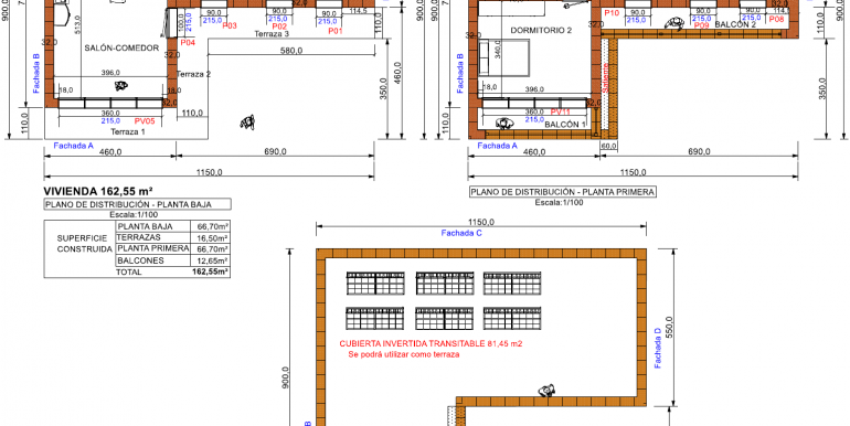 planos vivienda 162,55