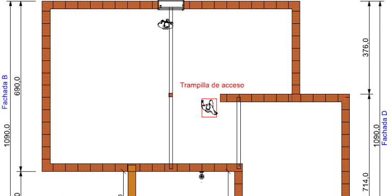 planta Buhardilla - Vivienda 107,35