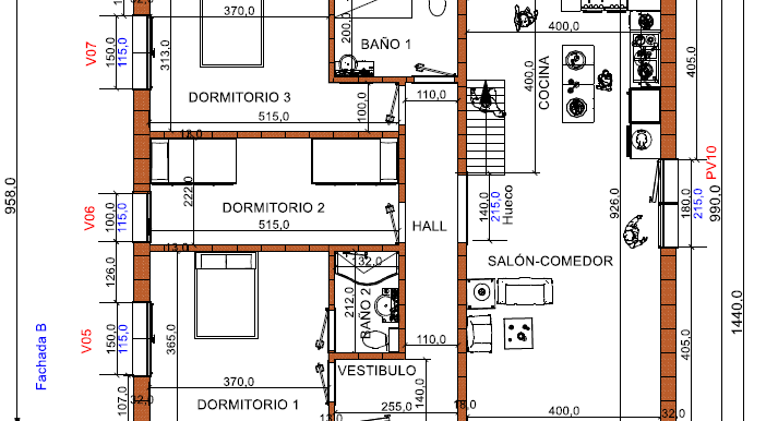 planta baja - Vivienda 138,56 + Buhardilla 60,58 -