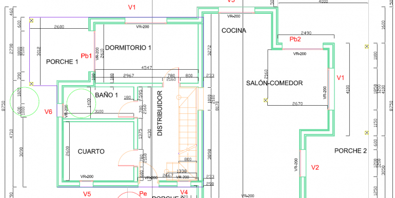 planta baja, casa Asturias 176,55