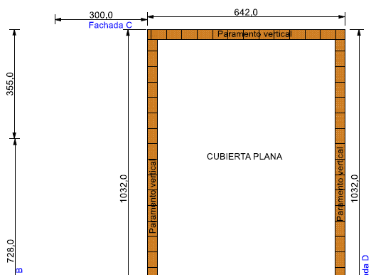 planta cubierta - Vivienda
